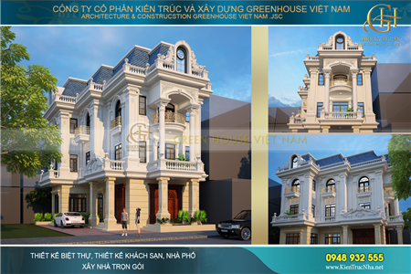 99+ Mẫu Thiết Kế Biệt Thự Tân Cổ Điển Hot Nhất 2023 |  Green House Việt Nam