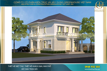 30+ mẫu biệt thự đẹp với thiết kế mái thái 100m2 độc đáo nhất 2023