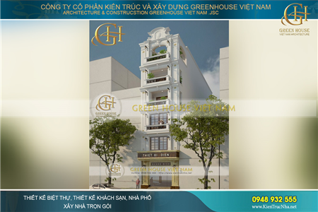 50+ Mẫu thiết kế nhà ống 7 tầng kết hợp kinh doanh và cho thuê