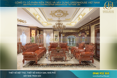 Màu sắc trong thiết kế nội thất biệt thự: Đẳng cấp, thanh lịch hay phá cách