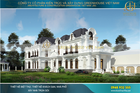 Tuyển chọn 5 mẫu thiết kế dinh thự lâu đài đẳng cấp, đẹp như cổ tích