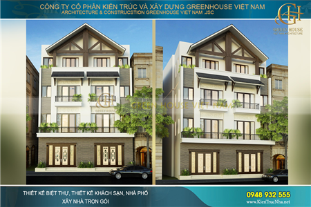 Độc đáo với những mẫu nhà phố hiện đại nhất tại Green House Việt Nam