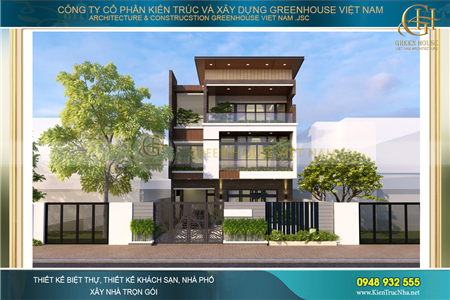 Top những mẫu biệt thự 3 tầng 1 tum đẹp, độc đáo tại Green House Việt Nam