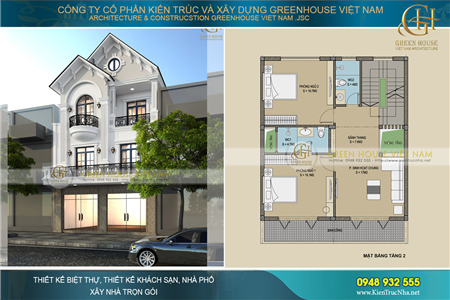 Khám phá top 5 mẫu Biệt Thự 3 Tầng Mái Thái Đẹp mãn nhãn 2024