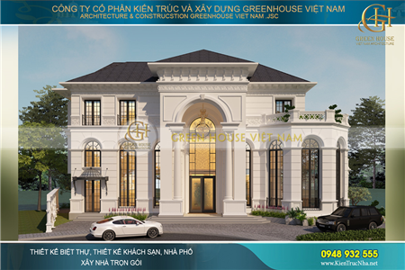 Những mẫu thiết kế biệt thự tân cổ điển tại Vinhomes xứng tầm đẳng cấp