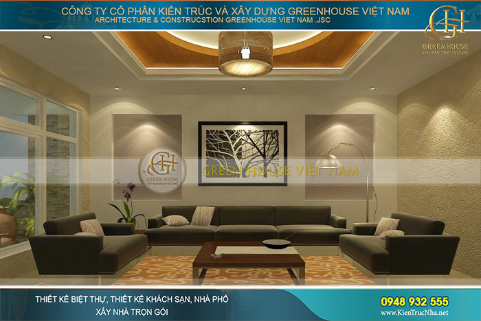 Những mẫu phòng khách phong cách hiện đại, đơn giản nhưng sang trọng