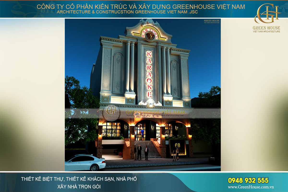 quán karaoke 4 tầng