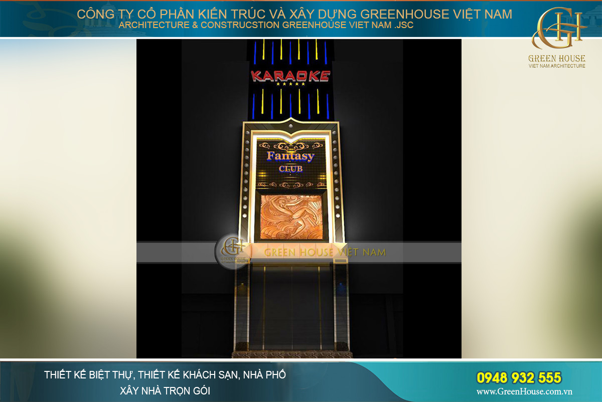 thiết kế quán karaoke