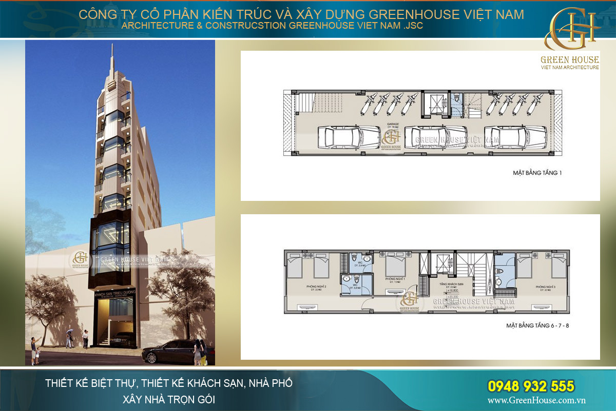 khách sạn 9 tầng tại móng cái