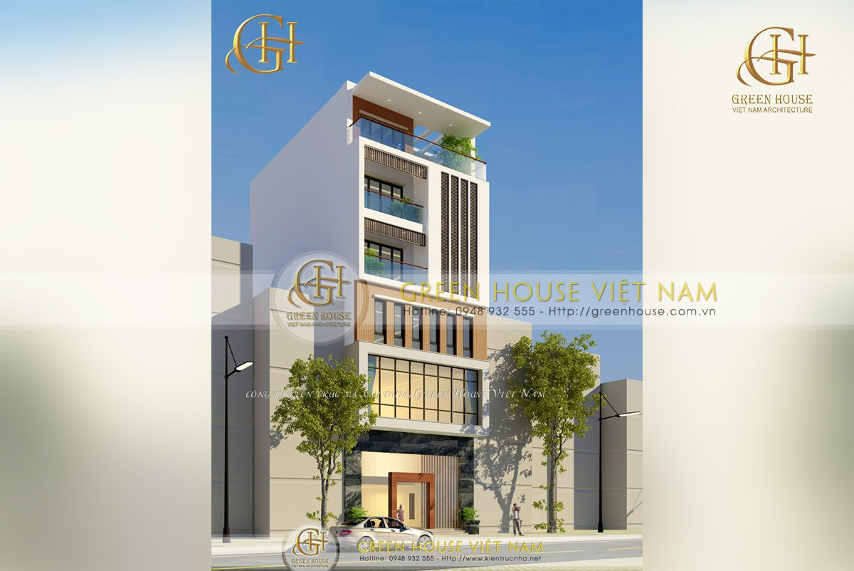 nhà phố mặt tiền 8m kết hợp kinh doanh