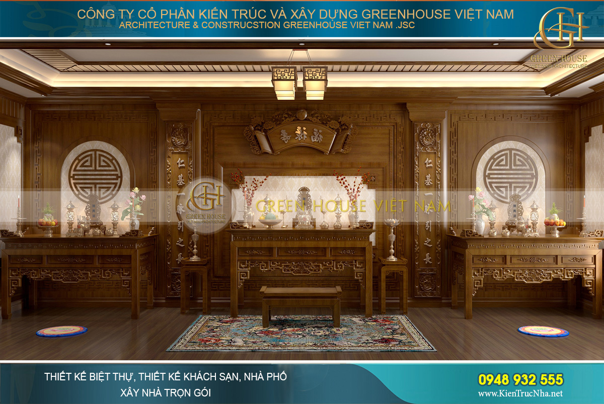 thiết kế nội thất biệt thự tân cổ điển đẹp