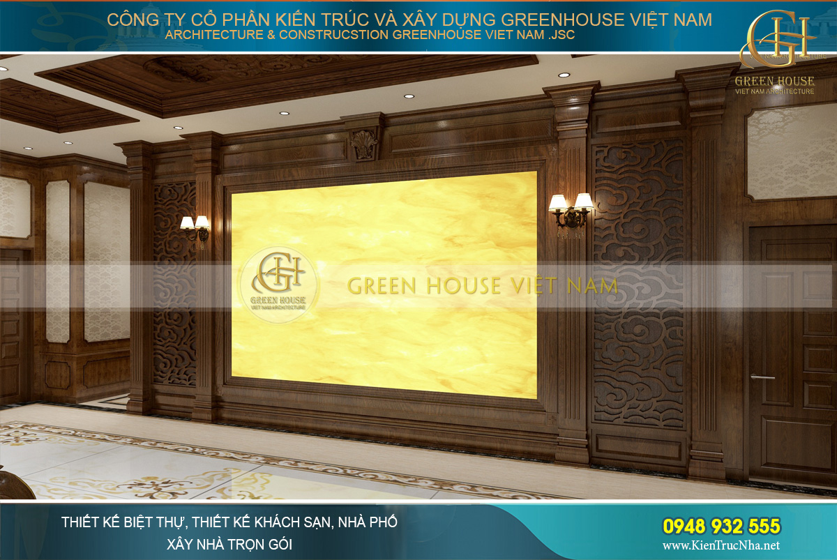 thiết kế nội thất biệt thự tân cổ điển đẹp