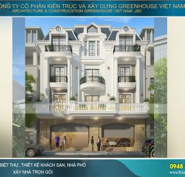 thiết kế biệt thự tân cổ điển tại Quảng Ninh