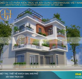 thiết kế nhà phố hiện đại 3 tầng 700 triệu
