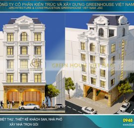 thiết kế biệt thự tân cổ điển cho người mệnh Kim
