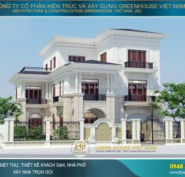 biệt thự tân cổ điển 3 tầng tại quảng ninh