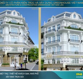 thiết kế khách sạn tân cổ điển 4 sao tại đà nẵng