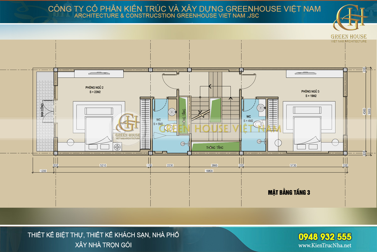 thiết kế nhà phố tân cổ điển tại bắc giang