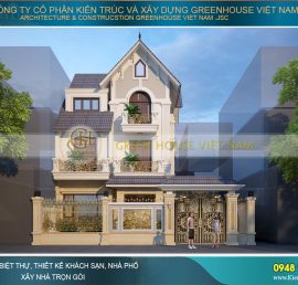 mẫu biệt thự tân cổ điển đẹp tại Hà Nội