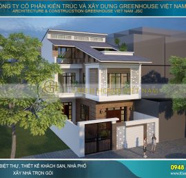 thiết kế nhà phố hiện đại đẹp 700 triệu