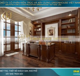 thiết kế phòng làm việc tại nhà theo phong thủy