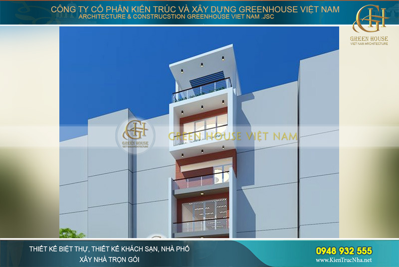 thiết kế nhà ống hiện đại kết hợp kinh doanh tại hà nội