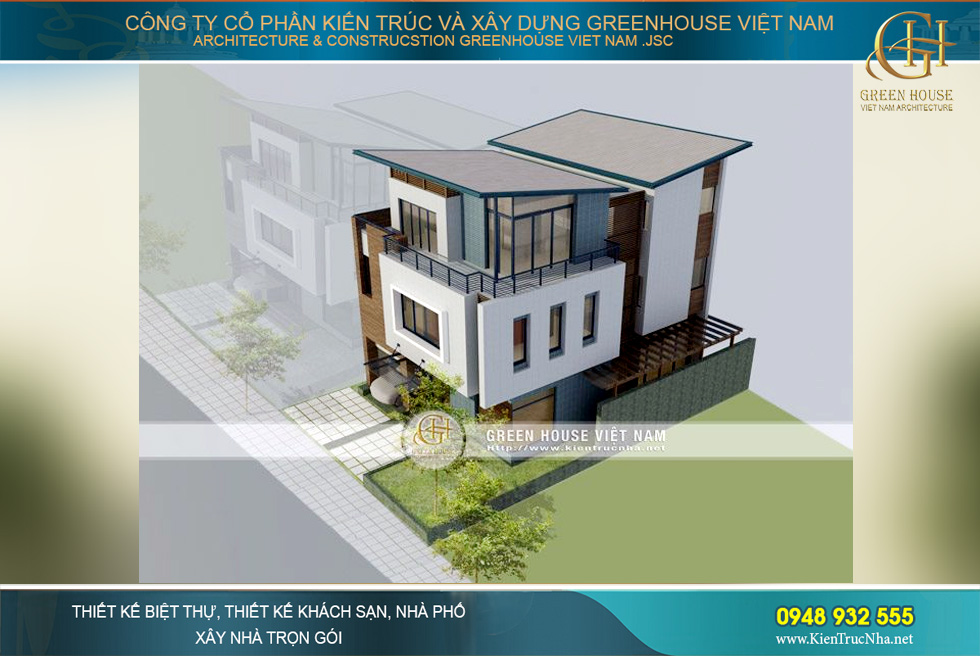 thiết kế biệt thự hiện đại đẹp