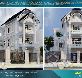 thiết kế biệt thự tân cổ điển tại quảng ninh