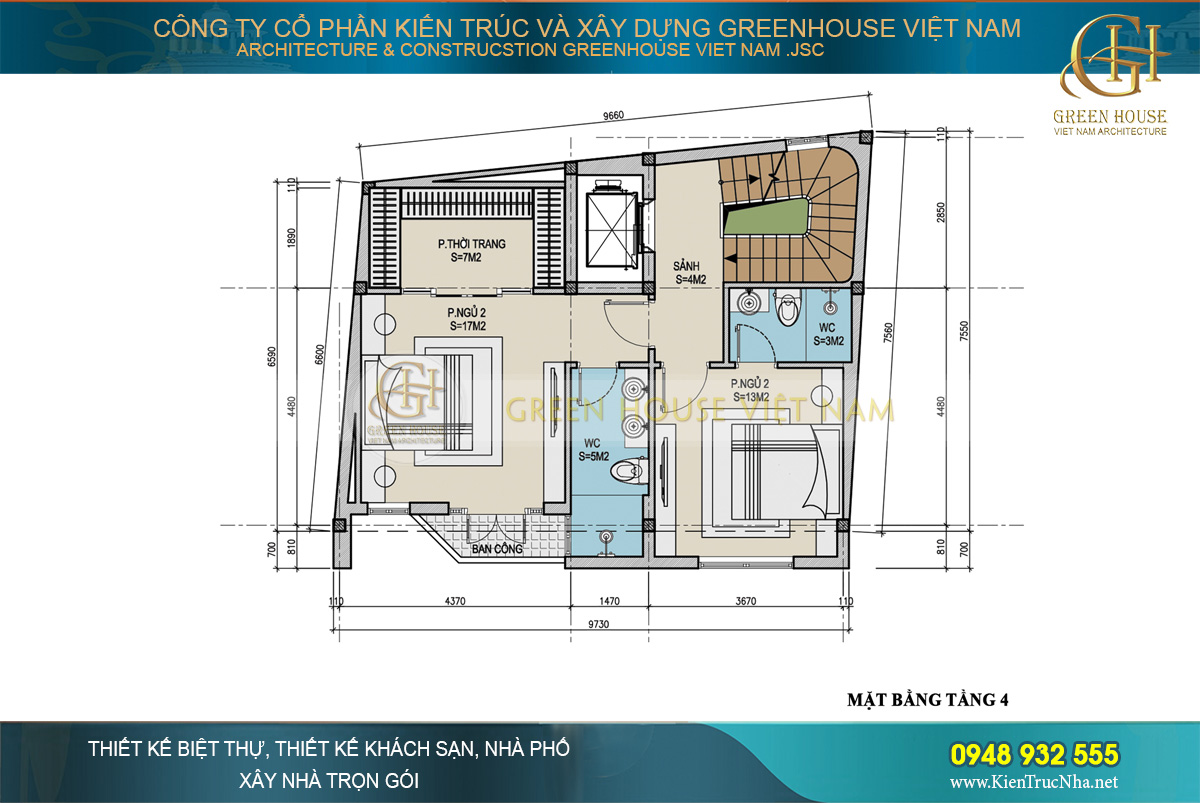 thiết kế nhà phố hiện đại 6 tầng hà nội