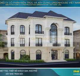 mẫu biệt thự tân cổ điển xu hướng 2020