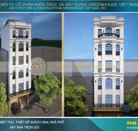 thiết kế nhà phố kết hợp kinh doanh tại hà tĩnh