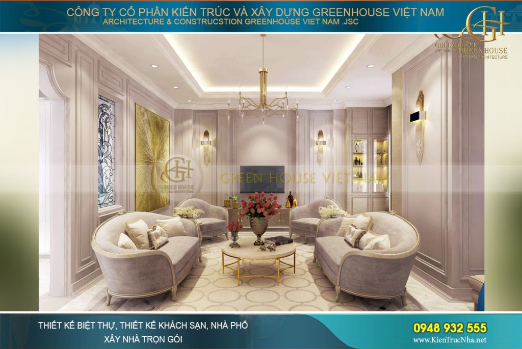 thiết kế nội thất biệt thự Vinhomes Thanh hóa