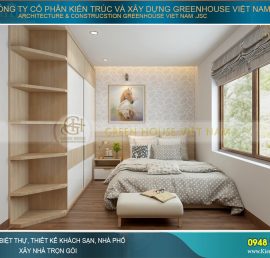 thiết kế phòng ngủ nhỏ 10m2