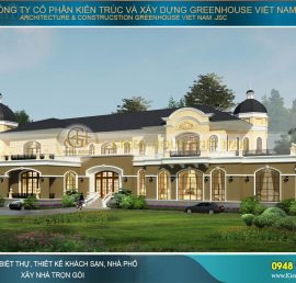 tuyển chọn mẫu dinh thự lâu đài đẹp