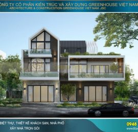 mẫu thiết kế biệt thự vườn đẹp 2-3 tỷ