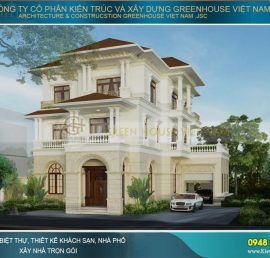 thiết kế biệt thự 3 tầng đẹp tại phú quốc