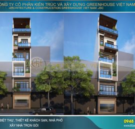thiết kế nhà có thang máy đẹp
