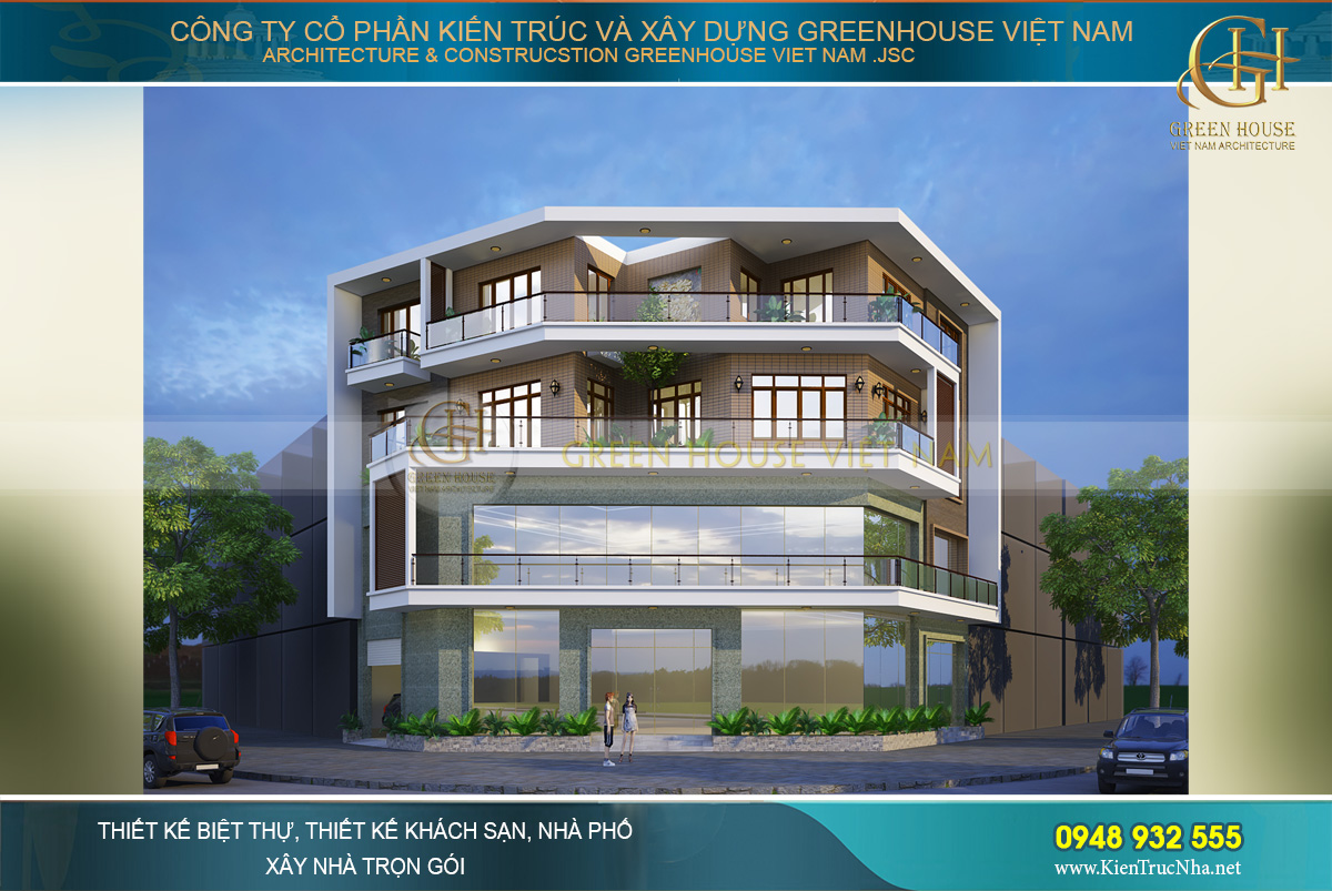 mẫu biệt thự hiện đại đẹp tiêu biểu 2019