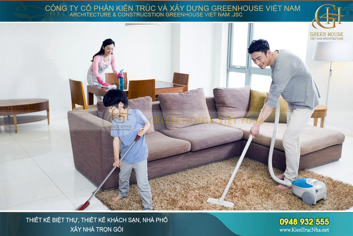 dọn nhà đón tết theo phong thủy