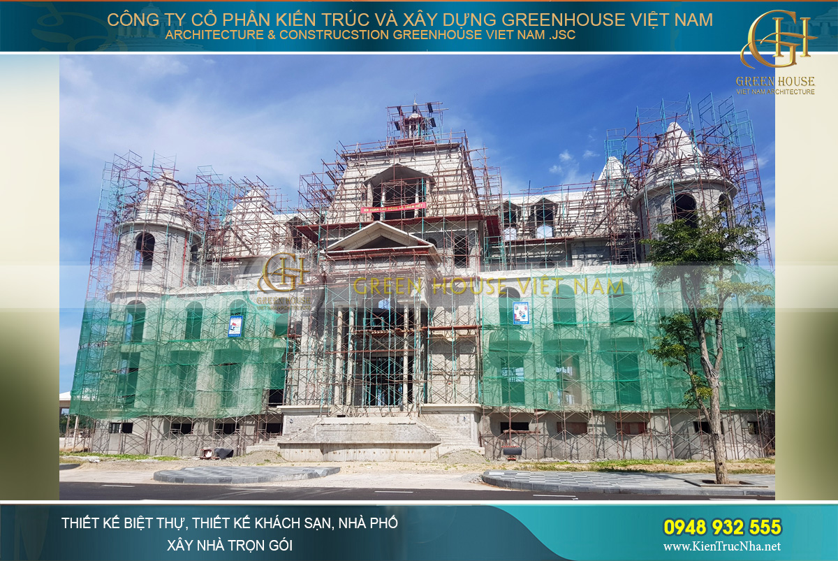 kinh nghiệm thi công biệt thự