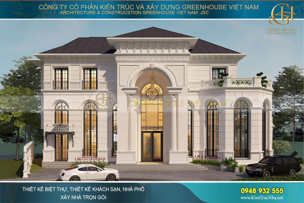 thi công nội thất biệt thự vinhomes