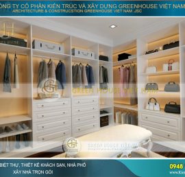 thiết kế phòng thay đồ đẹp