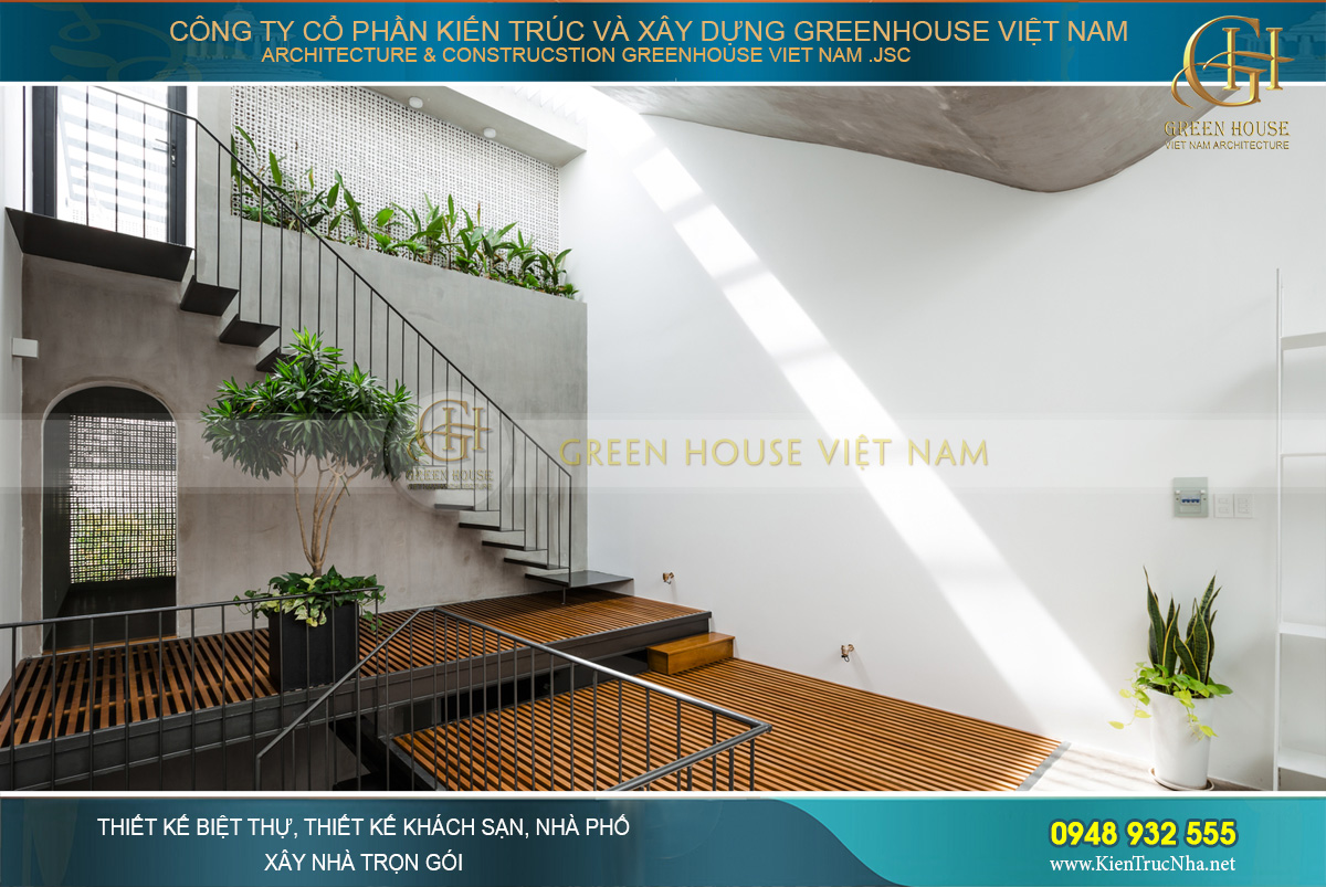 cách lấy sáng cho nhà ống