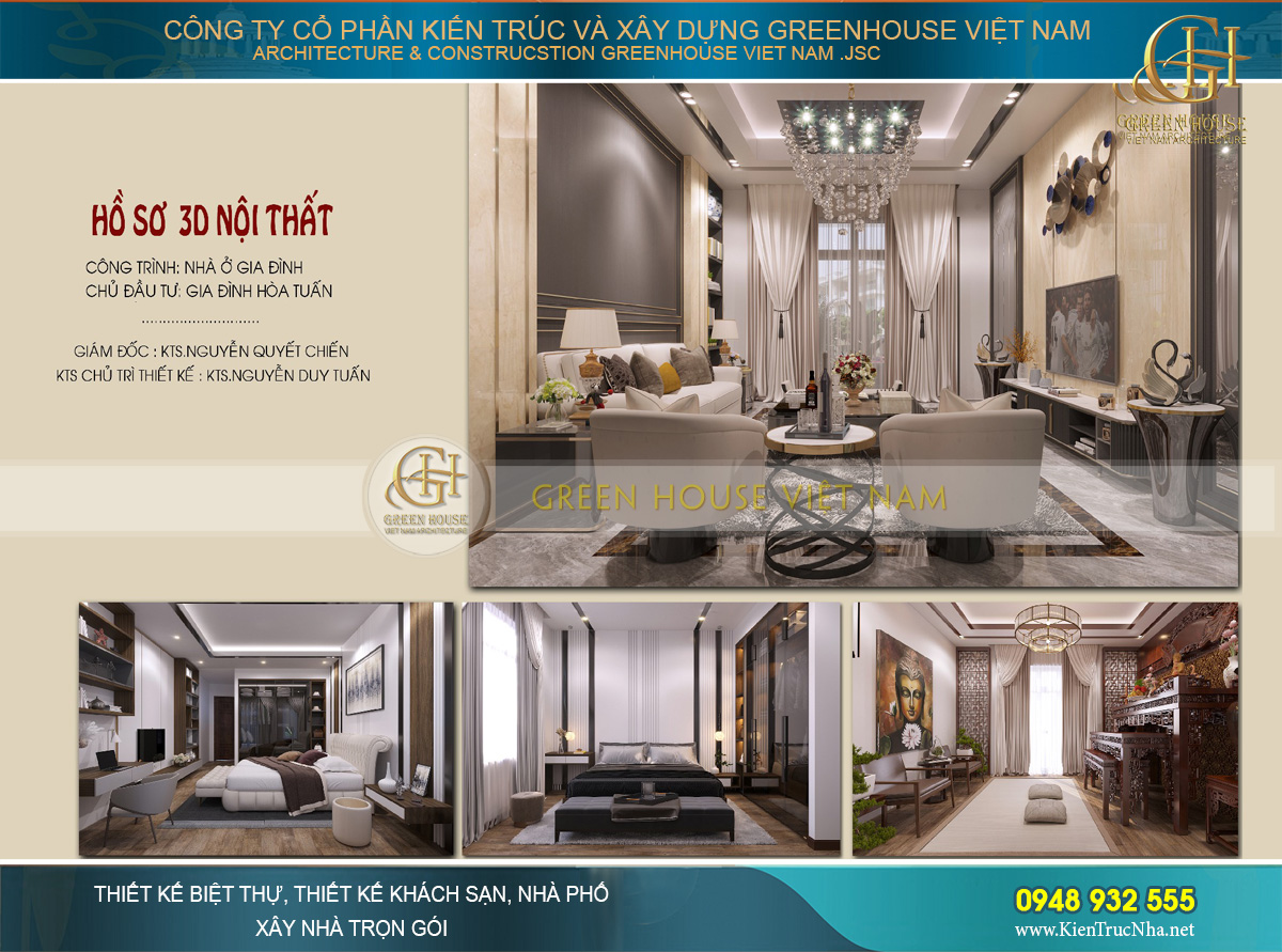 mẫu nội thất nhà phố hiện đại đẹp
