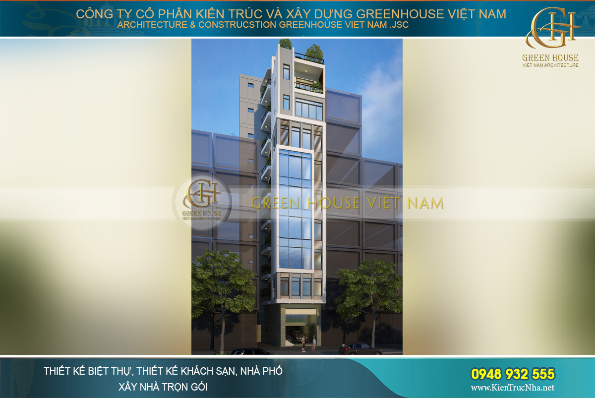 Thiết kế ấn tượng và nổi bật giữa lòng thành đô